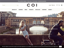 Tablet Screenshot of coi-firenze.com